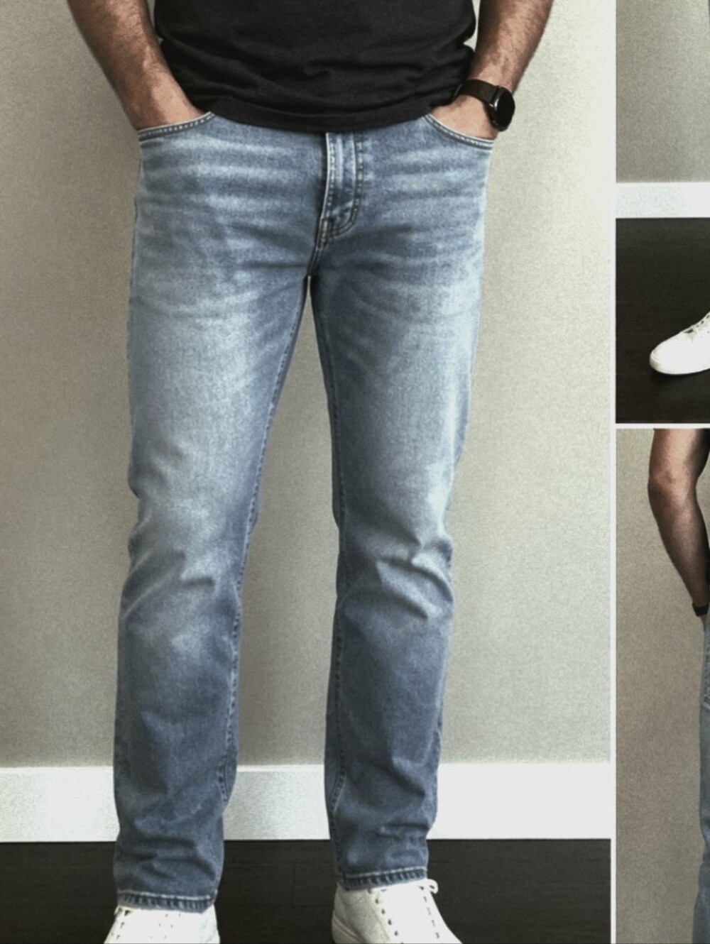 👖U.S. Polo Assn. Men's Light Wash Blue Jeans – 36x32 Classic